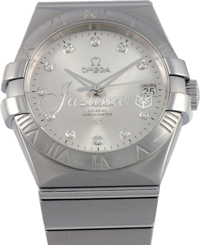 OMEGA 123.10.35.20.52.001 CONSTELLATION CO-AXIAL 35mm STEEL - BRAND NEW