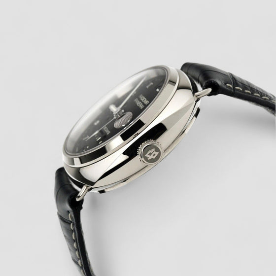 Panerai Radiomir 10 Days GMT Automatic Oro Bianco White Gold 45mm Black Dial Alligator Leather Strap PAM00496 - BRAND NEW