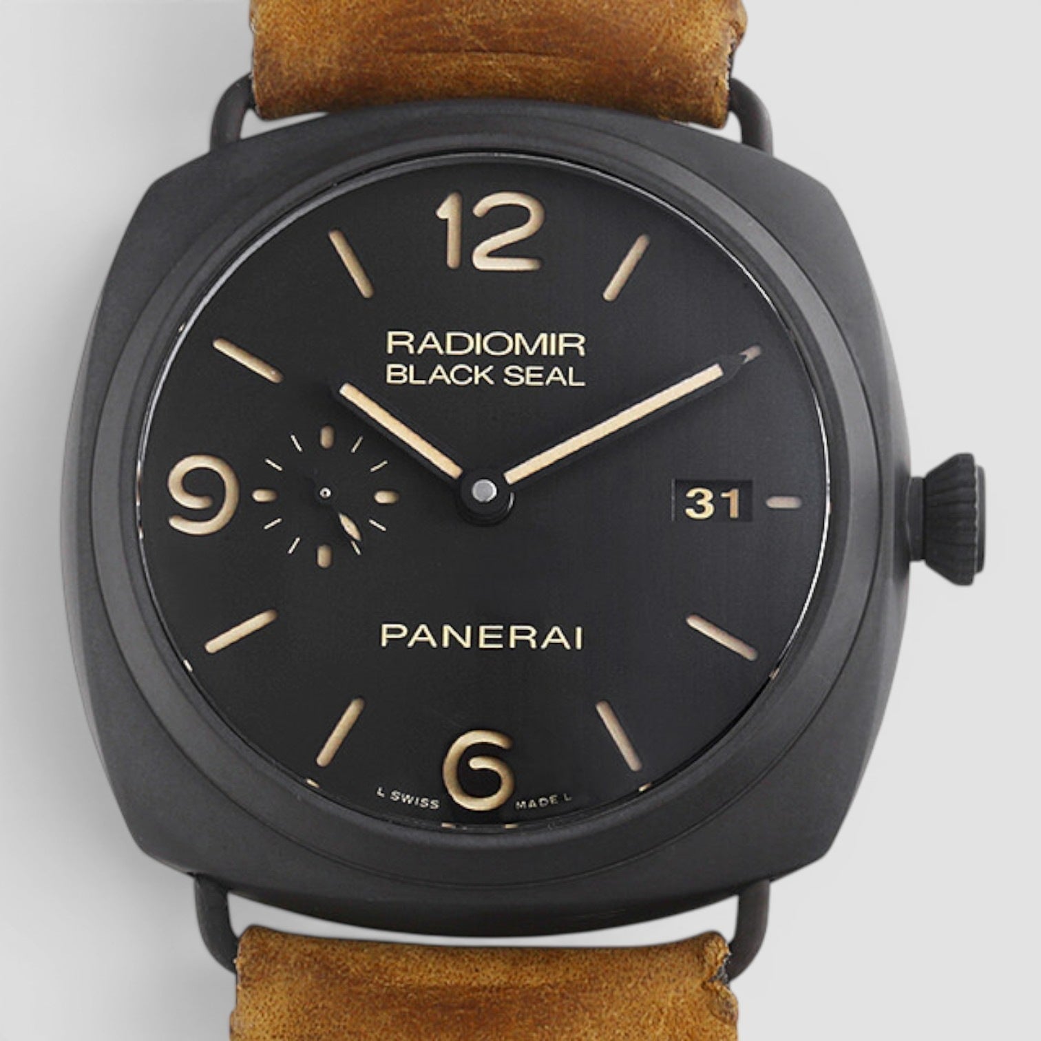 Panerai Pam 505 Radiomir Composite Black Seal Automatic 3 Day Black