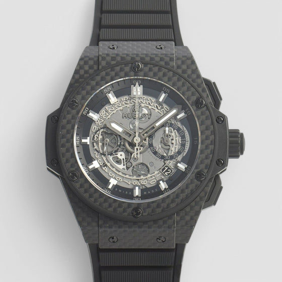 Hublot King Power Unico All Carbon Fiber 701.QX.0140.RX Men's 48mm BRAND NEW