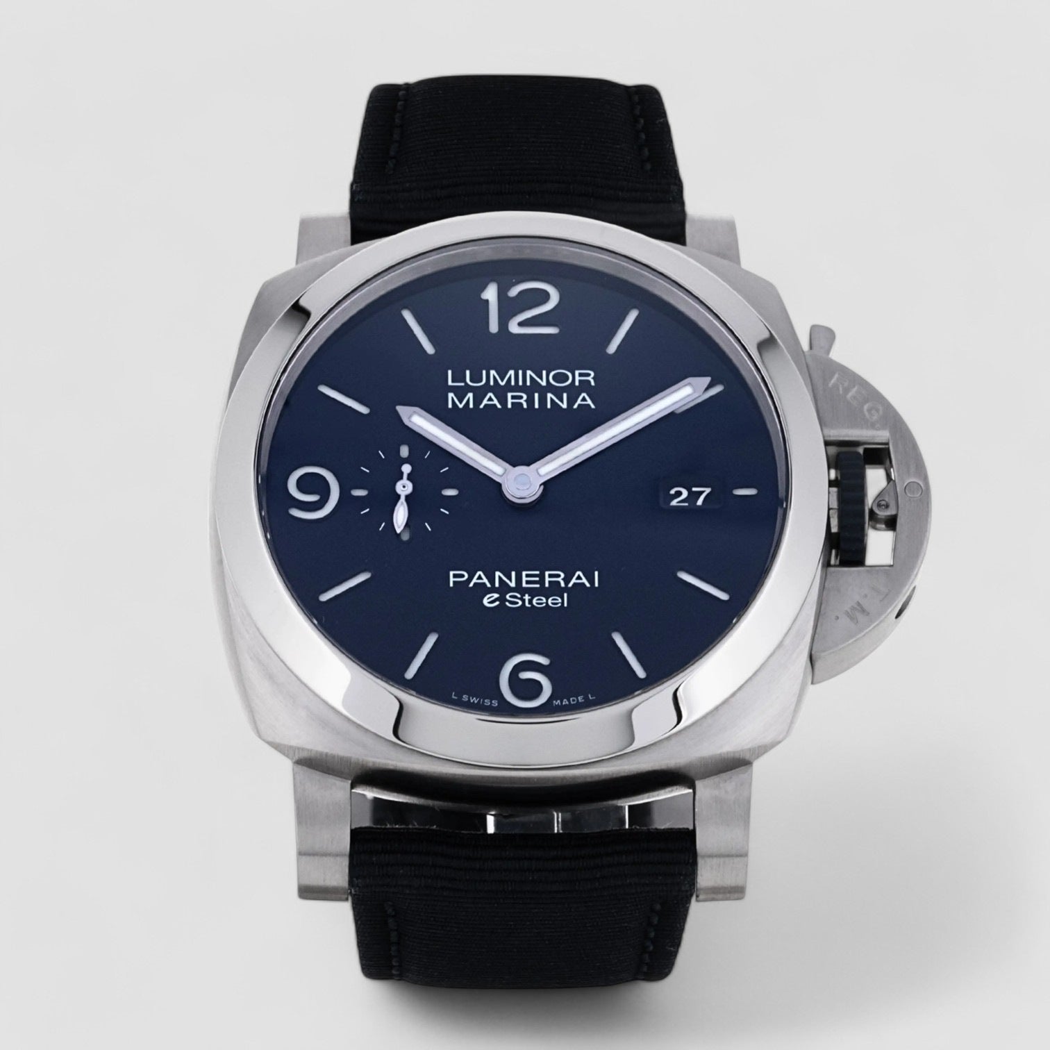 Panerai Luminor Marina Blu Profondo Steel 44mm Blue Dial PAM01157