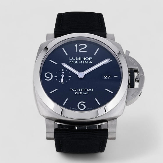Panerai Luminor Marina Blu Profondo Steel 44mm Blue Dial PAM01157