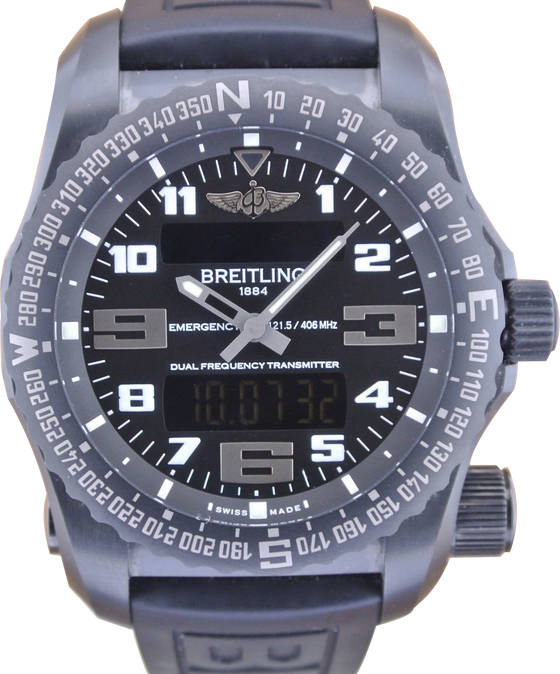 Breitling V7632522|BC46|156S|V20DSA.2 Emergency 51mm Titanium BRAND NEW