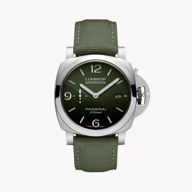Panerai Luminor Marina Verde Smeraldo Steel 44mm Green Dial PAM01356