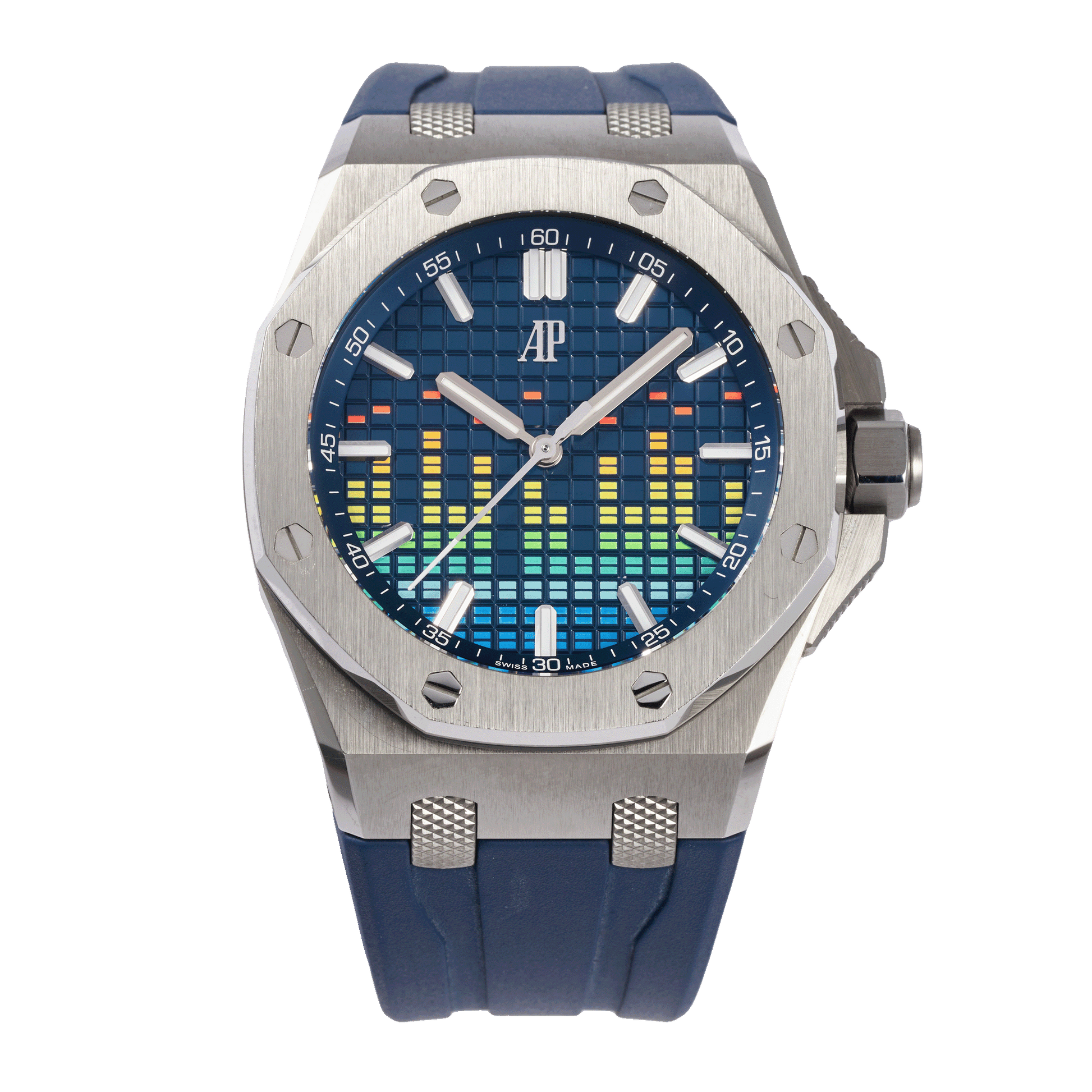 Audemars Piguet Royal Oak Offshore Limited Edition 37 mm 77600TI.OO.A343CA.01 Titanium Blue