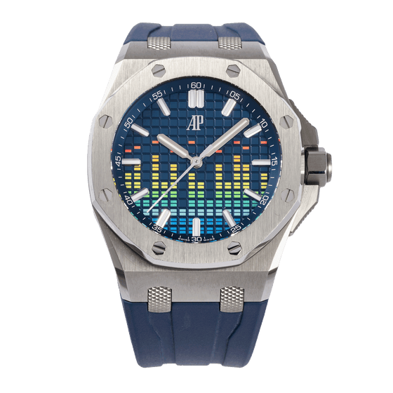 Audemars Piguet Royal Oak Offshore Limited Edition 37 mm 77600TI.OO.A343CA.01 Titanium Blue