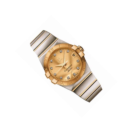 Omega 123.25.27.20.57.002 Constellation Co-Axial 27mm Steel and Yellow Gold - BRAND NEW