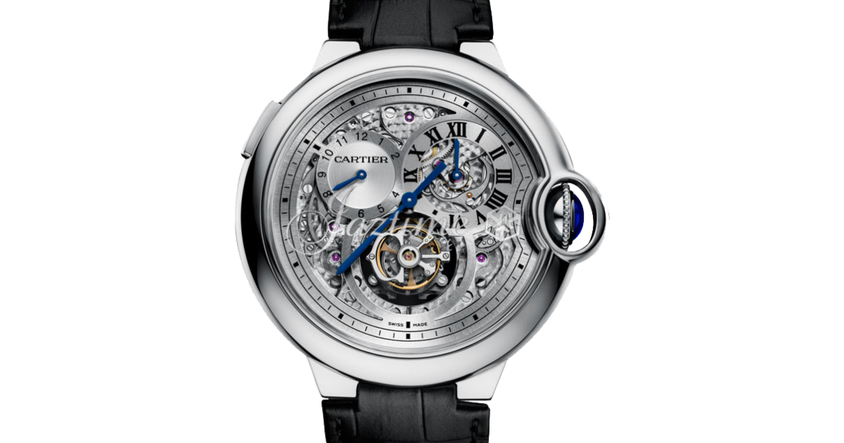 CARTIER W6920081 BALLON BLUE DE 46mm WHITE GOLD BRAND NEW