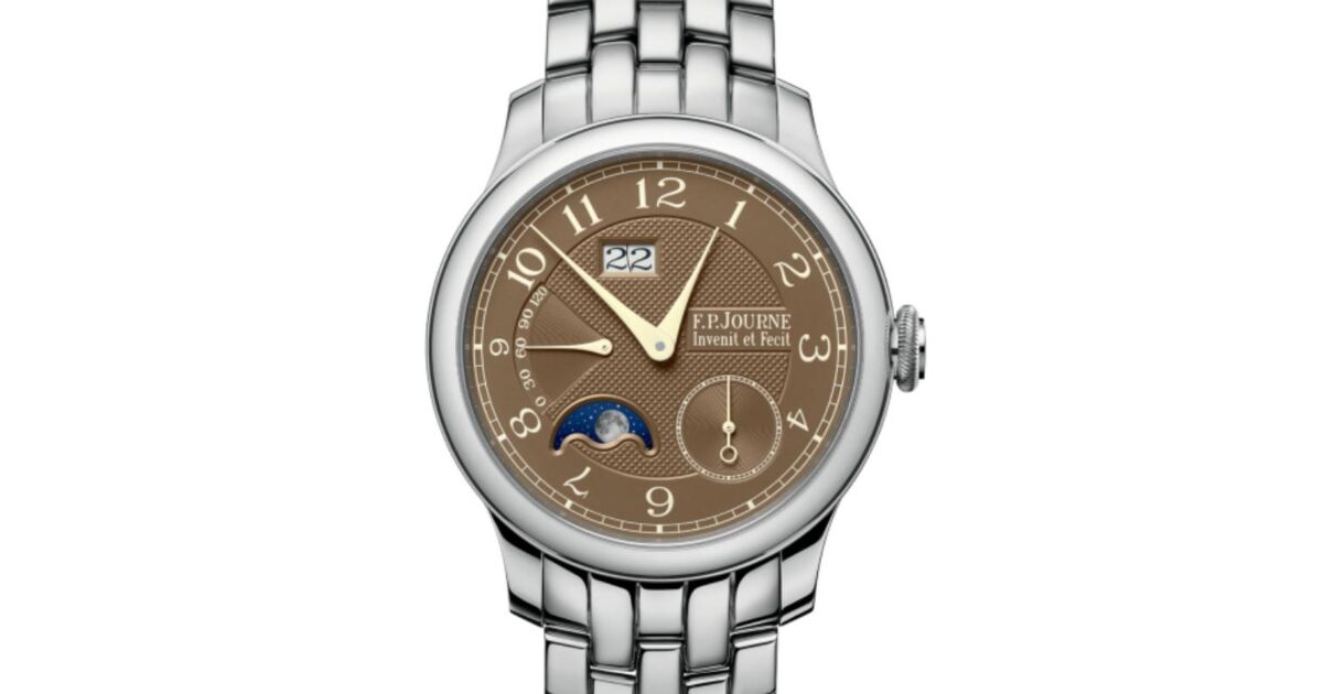F.P.Journe Classique Automatique Lune Havana AL2 Platinum Bracelet