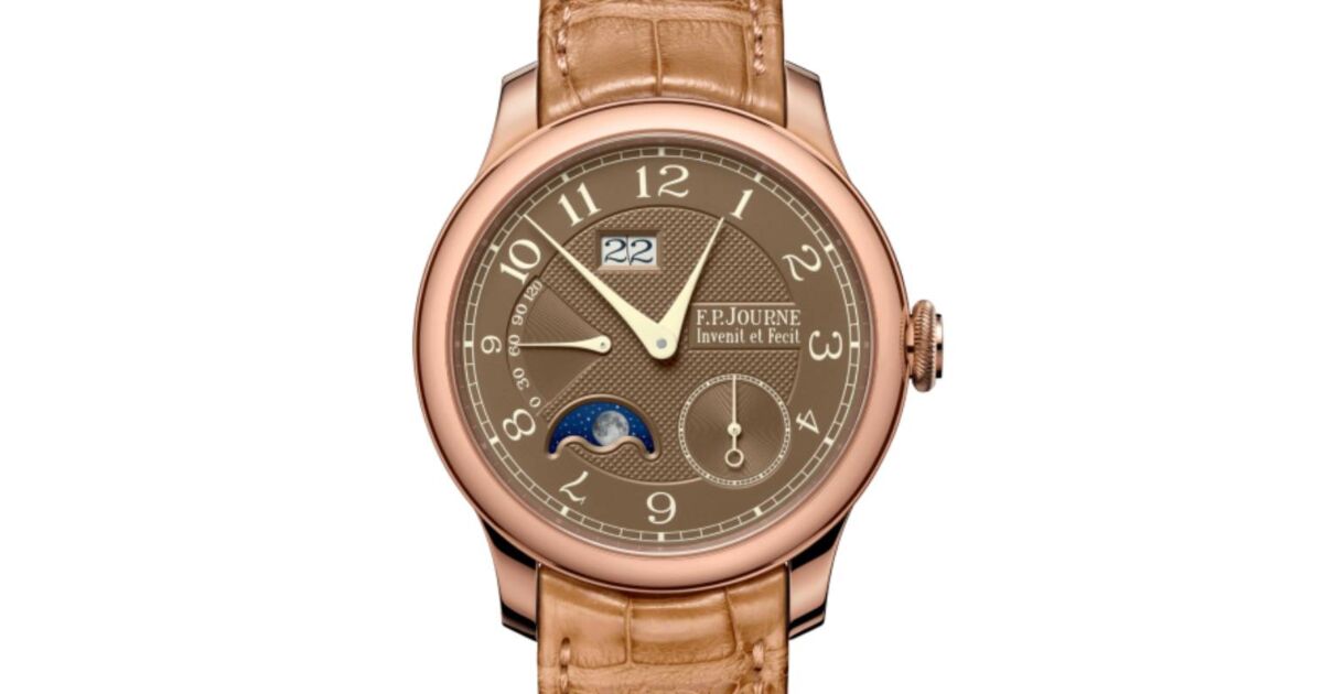 F.P.Journe Classique Automatique Lune Havana AL2 Rose Gold