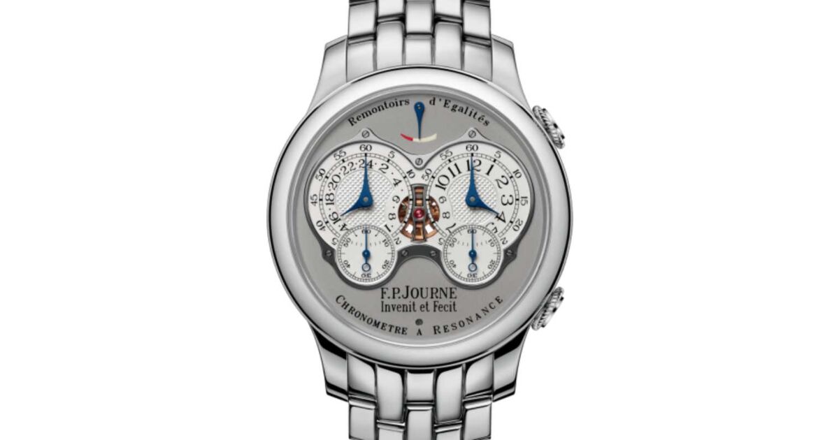 F.P.Journe Classique Chronometre a Resonance RQ Platinum Bracelet