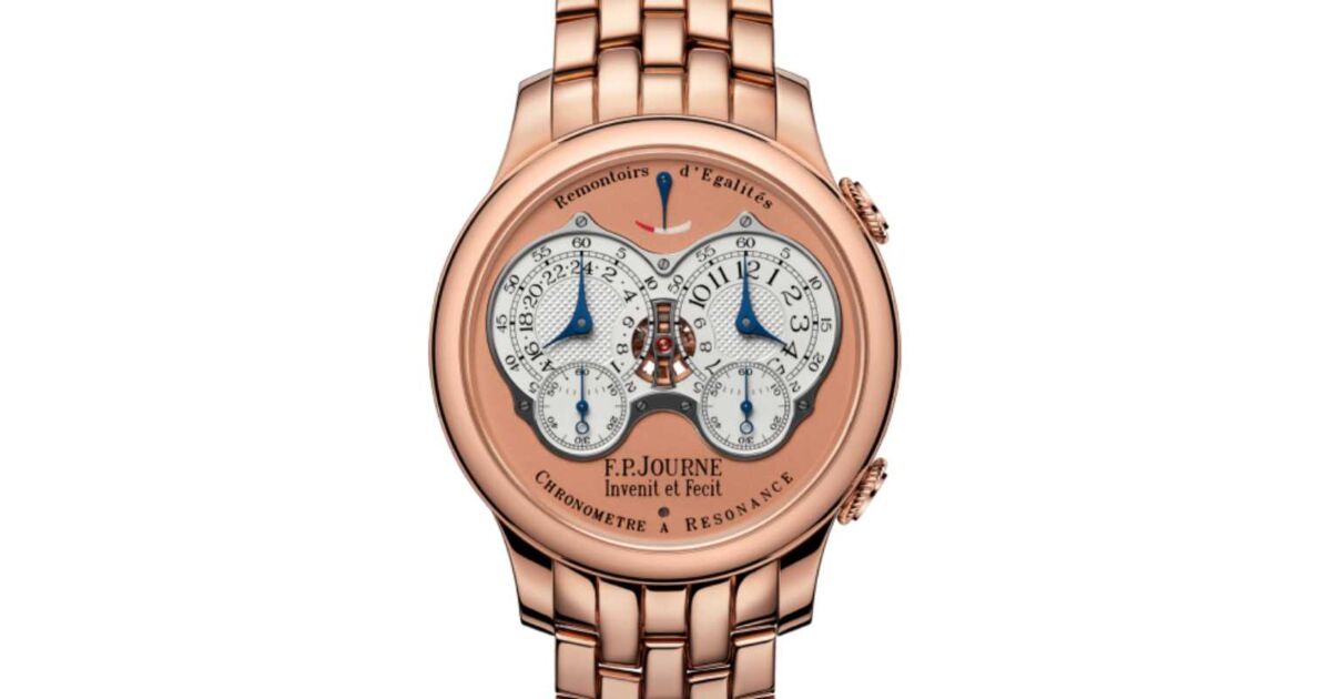 F.P.Journe Classique Chronometre a Resonance RQ Rose Gold Bracelet