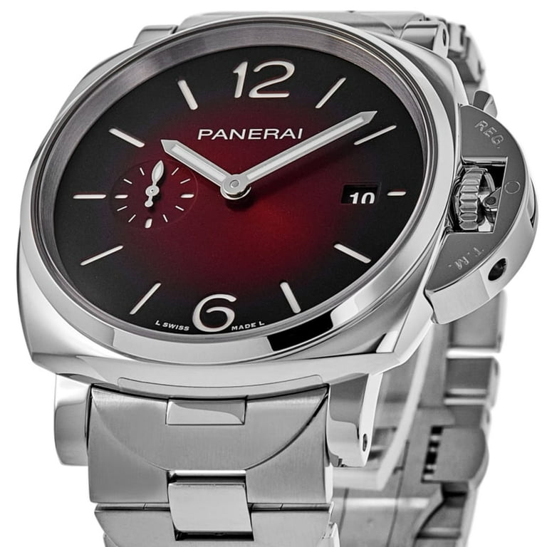 Panerai Luminor Due Steel Burgundy Dial PAM01539