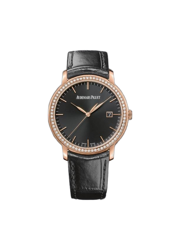 Audemars Piguet Jules Audemars Selfwinding 39 mm 15171OR.ZZ.A809CR.01 Rose Gold/Diamonds Analog
