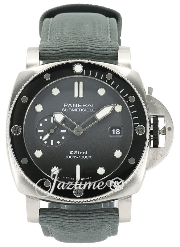 Panerai Submersible QuarantaQuattro ESteel? Grigio Roccia 44mm Anthracite Dial PAM01288 - BRAND NEW