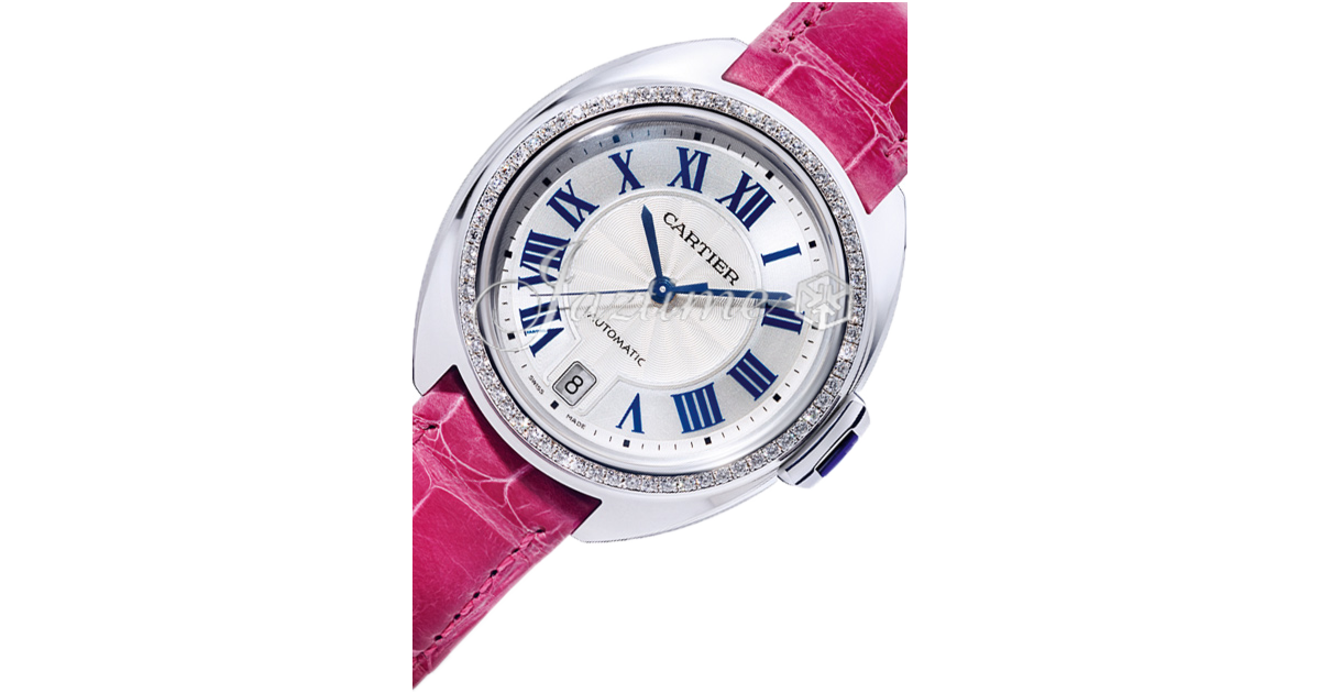 CARTIER WJCL0014 CLE DE CARTIER 35mm 18K WHITE GOLD BRAND NEW