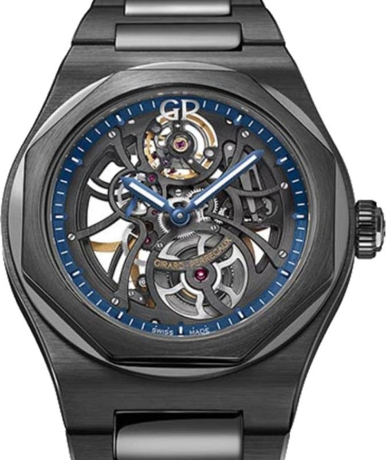 Girard Perregaux Laureato "Earth to Sky" Skeleton Ceramic 42mm 81015-32-176032A - BRAND NEW