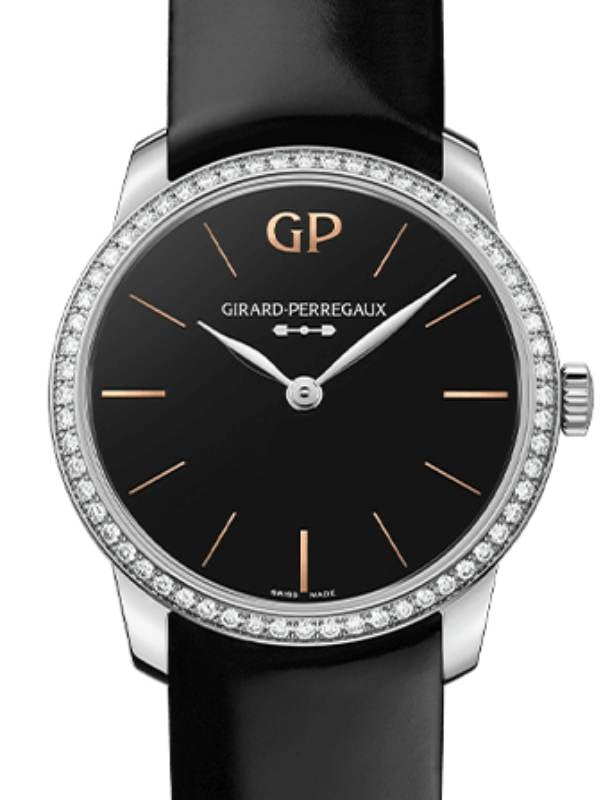 Girard Perregaux 1966 30MM Infinity Edition Steel/Diamonds Onyx Dial 49528D11A631-CB6A