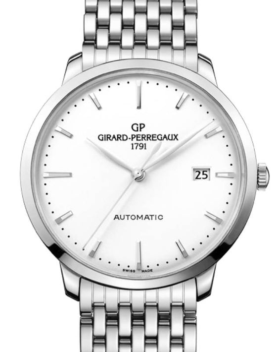 Girard Perregaux 1966 40mm Stainless Steel Bracelet 49555-11-131-11A