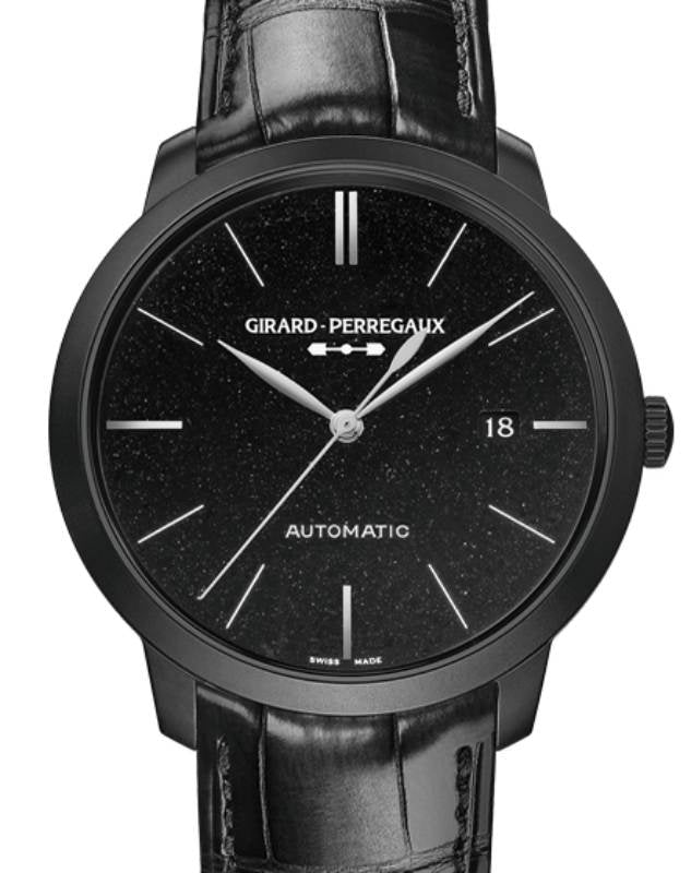 Girard Perregaux 1966 Orion Steel DLC Black Aventurine Dial 49555-11-631-BB6D