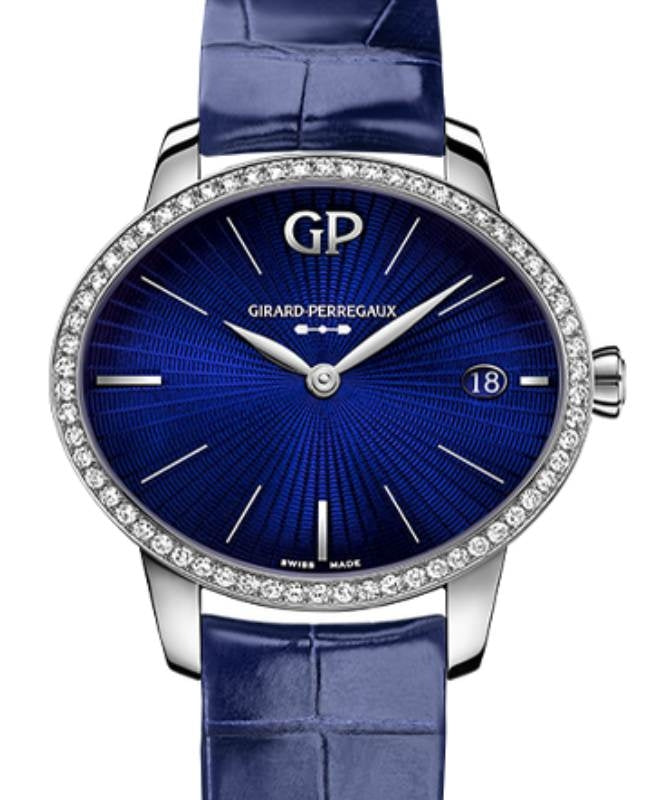 Girard Perregaux Cat?s Eye Eternity Edition Steel/Diamonds Blue Sunray Motif Dial 80484D11A432-BK4A