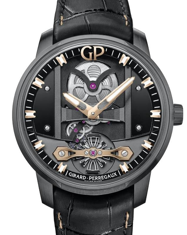 Girard Perregaux Free Bridge Infinity Edition 44mm Steel DLC 82000-11-632-FA6A