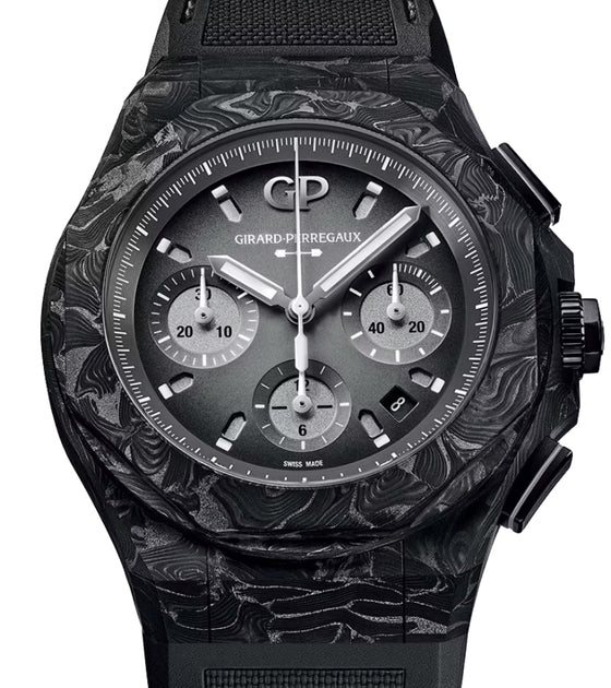 Girard Perregaux Laureato Absolute 8Tech 44mm Carbon/Titanium 81060-41-3222-1CX - BRAND NEW