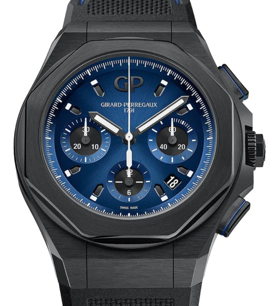 Girard Perregaux Laureato Absolute Chronograph 44mm Titanium 81060-21-491-FH6A - BRAND NEW