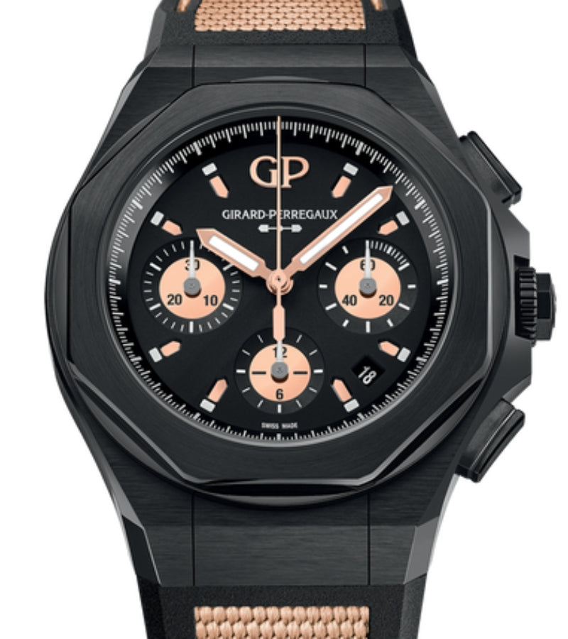 Girard Perregaux Laureato Absolute Gold Fever 44mm Titanium 81060-21-492-FH3A - BRAND NEW