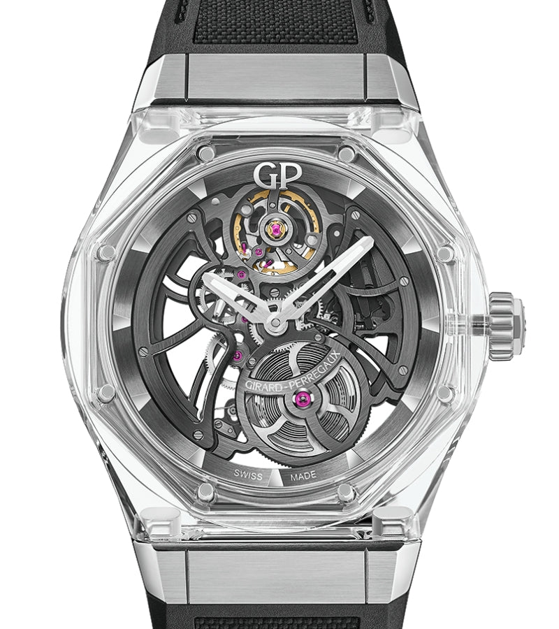 Girard Perregaux Laureato Absolute Light 44mm Sapphire/Titanium 81071-43-231-FB6A - BRAND NEW