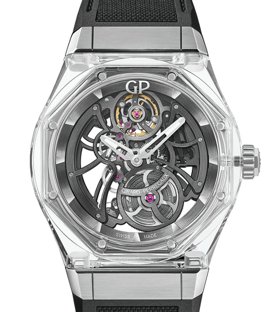 Girard Perregaux Laureato Absolute Light 44mm Sapphire/Titanium 81071-43-231-FB6A - BRAND NEW
