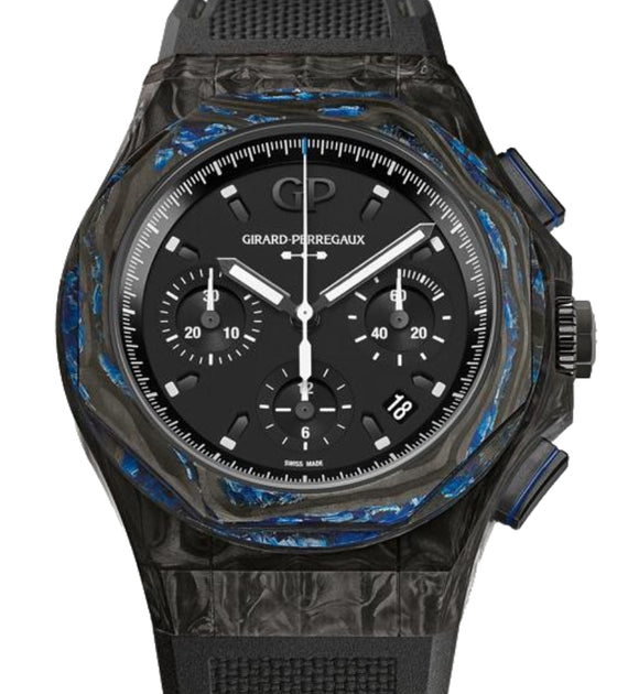 Girard Perregaux Laureato Absolute Wired 44mm Carbon 81060-36-694-FH6A - BRAND NEW