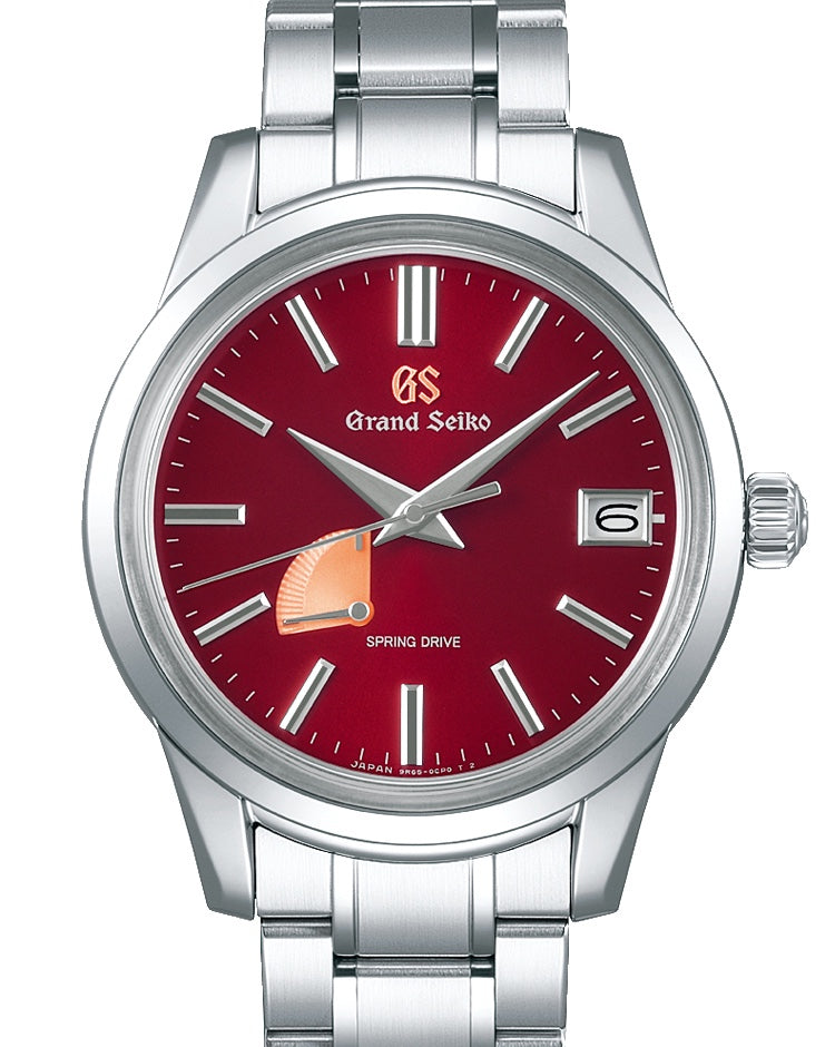 Grand Seiko Elegance Spring Drive 20th Anniversary Steel Autumn Red Dial SBGA499 - BRAND NEW