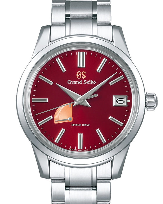 Grand Seiko Elegance Spring Drive 20th Anniversary Steel Autumn Red Dial SBGA499 - BRAND NEW