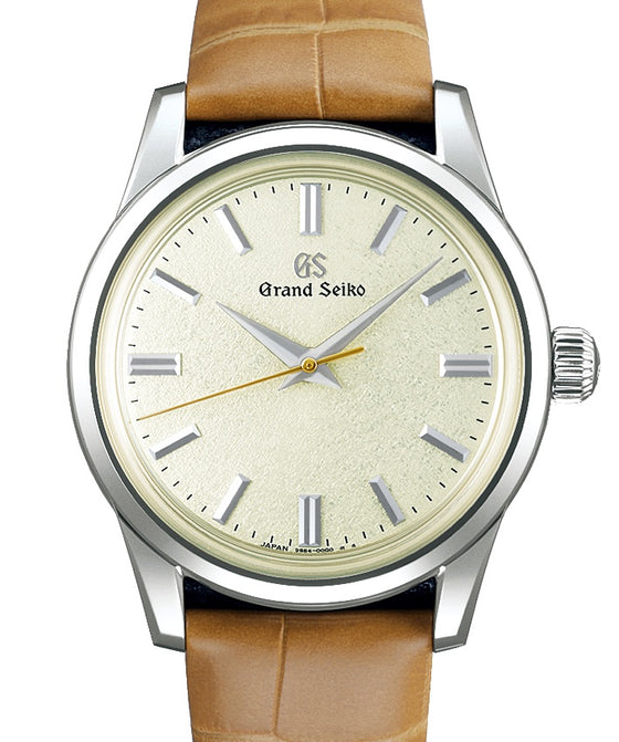 Grand Seiko Elegance Steel Banto Champagne Dial SBGW281 - BRAND NEW