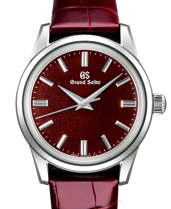 Grand Seiko Elegance Steel Boshu Deep Burgundy Dial SBGW287 - BRAND NEW