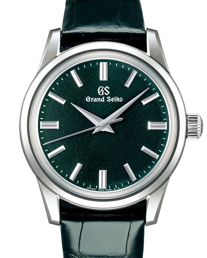 Grand Seiko Elegance Steel Byoka Deep Green Dial SBGW285 - BRAND NEW
