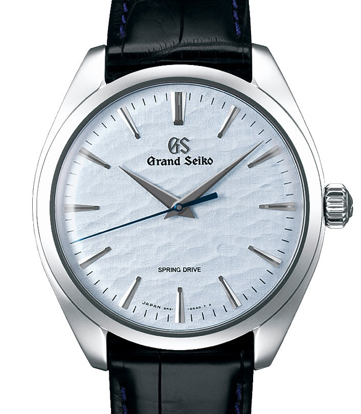 Grand Seiko Elegance Steel Omiwatari Blue Dial SBGY007 - BRAND NEW