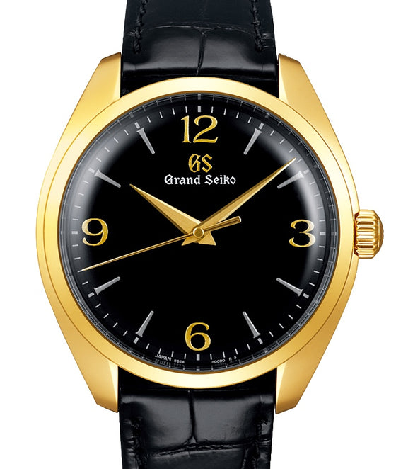 Grand Seiko Elegance Yellow Gold Urushi Black Dial SBGW262 - BRAND NEW