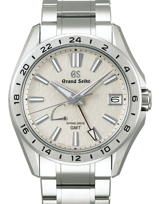 Grand Seiko Evolution 9 Spring Drive GMT Titanium Silver Dial SBGE285 - BRAND NEW