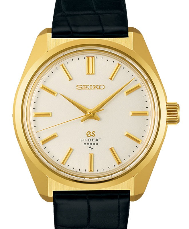 Grand Seiko Heritage 45GS Re-Creation Yellow Gold White Dial SLGW004 - BRAND NEW