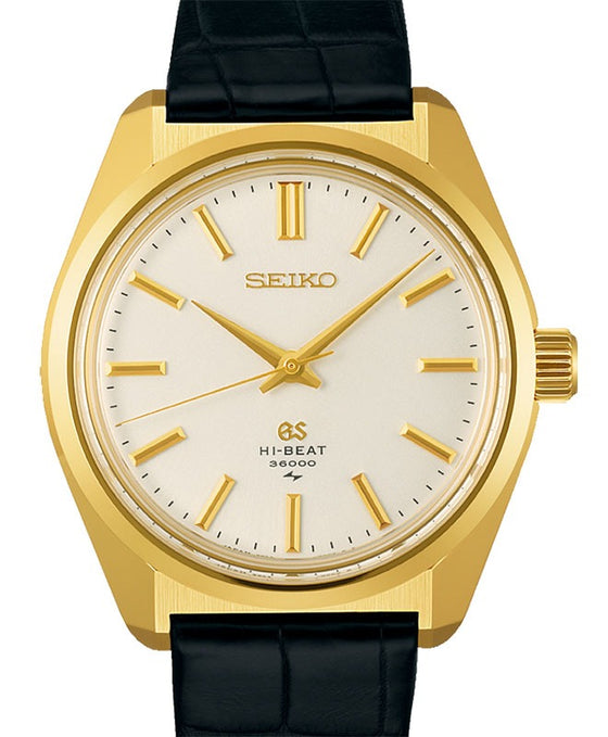 Grand Seiko Heritage 45GS Re-Creation Yellow Gold White Dial SLGW004 - BRAND NEW