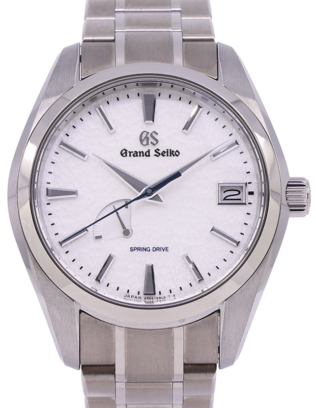 Grand Seiko Heritage Collection Stainless Steel White 41mm Dial Bracelet SBGA211 - PRE OWNED