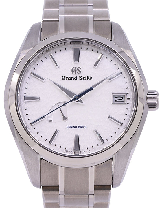 Grand Seiko Heritage Collection Stainless Steel White 41mm Dial Bracelet SBGA211 - PRE OWNED
