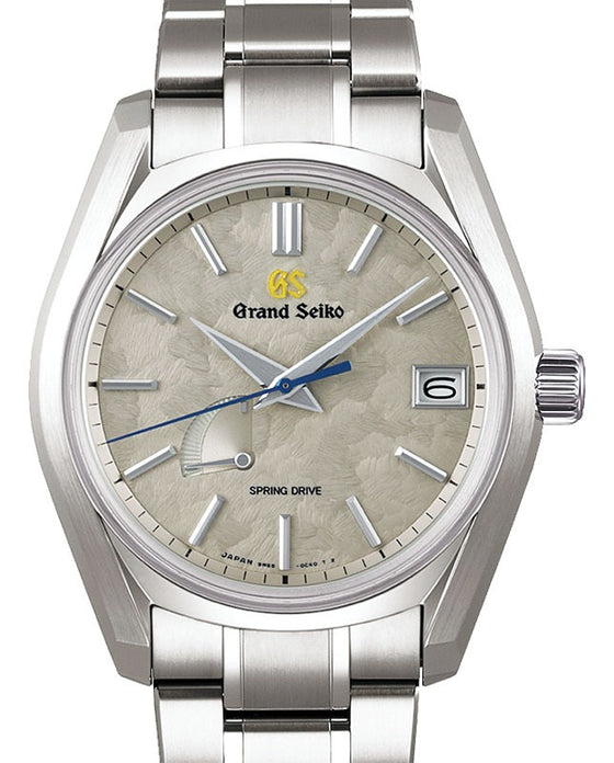Grand Seiko Heritage Collection Titanium Light Gray Textured Dial SBGA415 - BRAND NEW