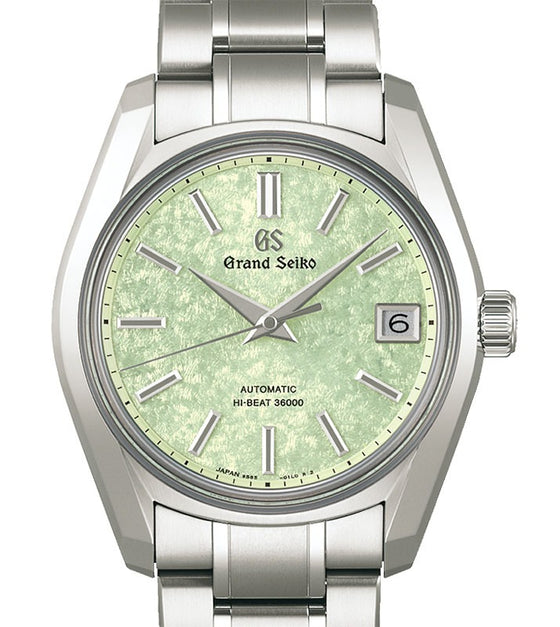 Grand Seiko Heritage Collection Titanium Light Green Dial SBGH343 - BRAND NEW