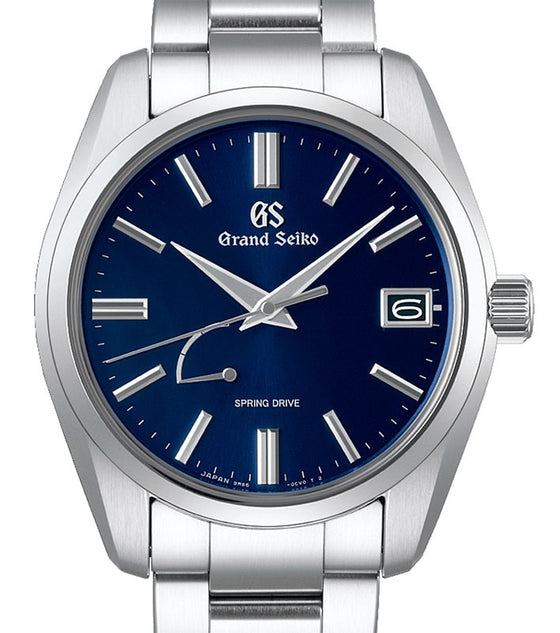 Grand Seiko Heritage Spring Drive Steel Midnight Blue Dial SBGA439 - BRAND NEW
