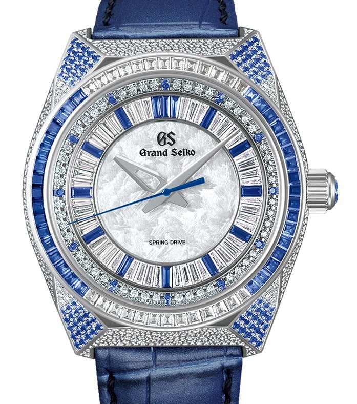 Grand Seiko Masterpiece Collection Platinum/Diamond Paved 18K White Gold Dial SBGD215 - BRAND NEW