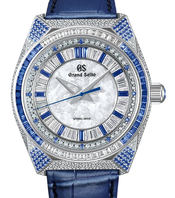 Grand Seiko Masterpiece Collection Platinum/Diamond Paved 18K White Gold Dial SBGD215 - BRAND NEW