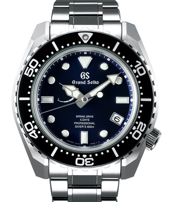 Grand Seiko Sport Professional Diver's 600M Titanium Blue Dial SLGA001 - BRAND NEW